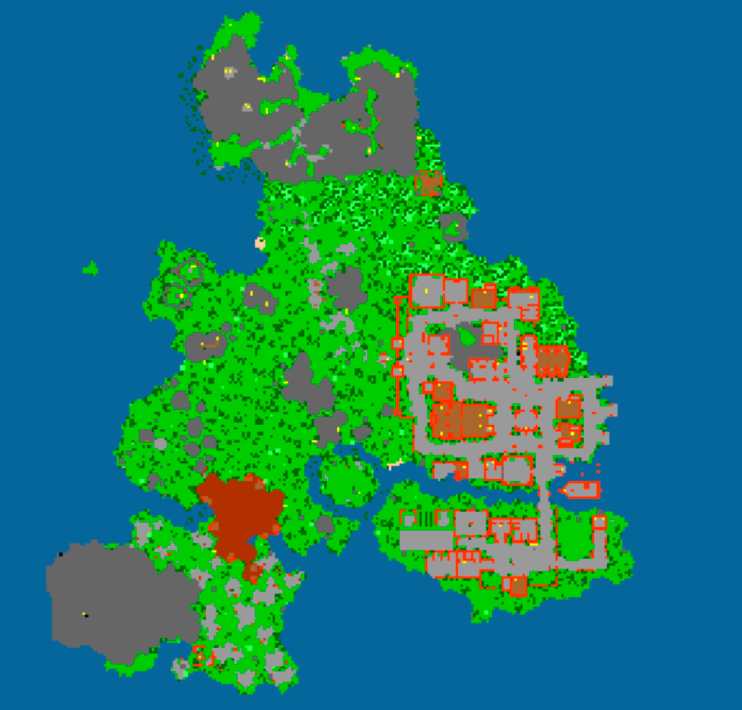 Mapa Extension Rookgaard