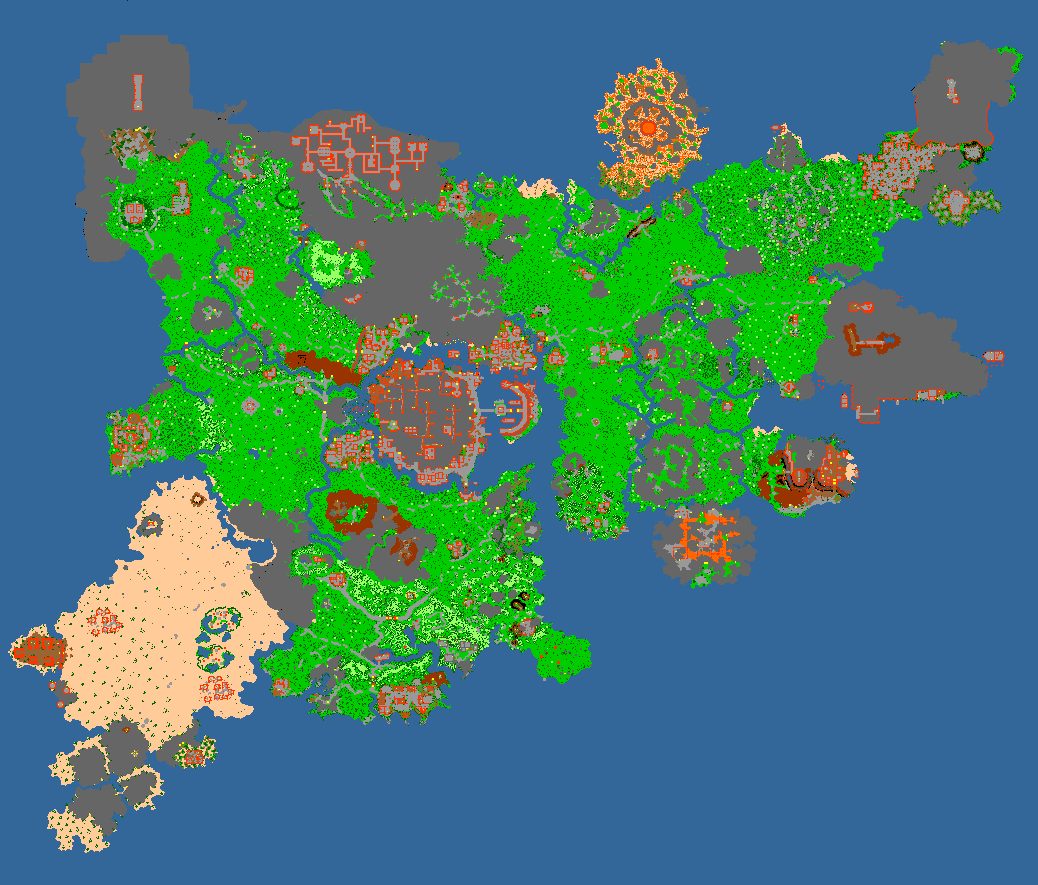 Mapa Verydia